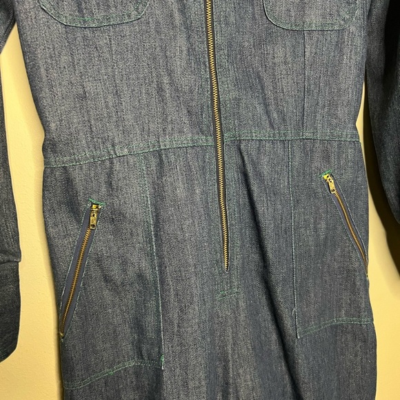 Vintage 70s sears denim jumpsuit - Picture 5 of 15